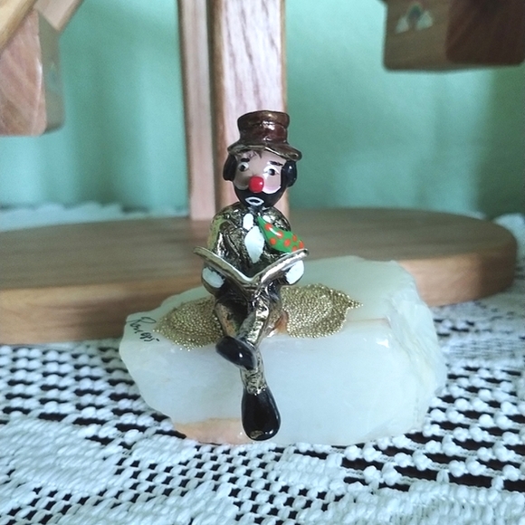 Vintage, Signed Ron Lee Clown Figurine Emmitt Kelly 🤡 - Picture 6 of 10